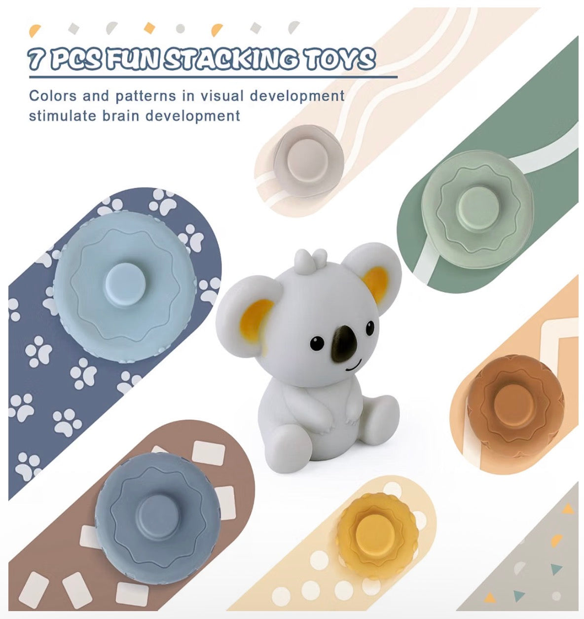 Nooche™ Montessori Koala Tower