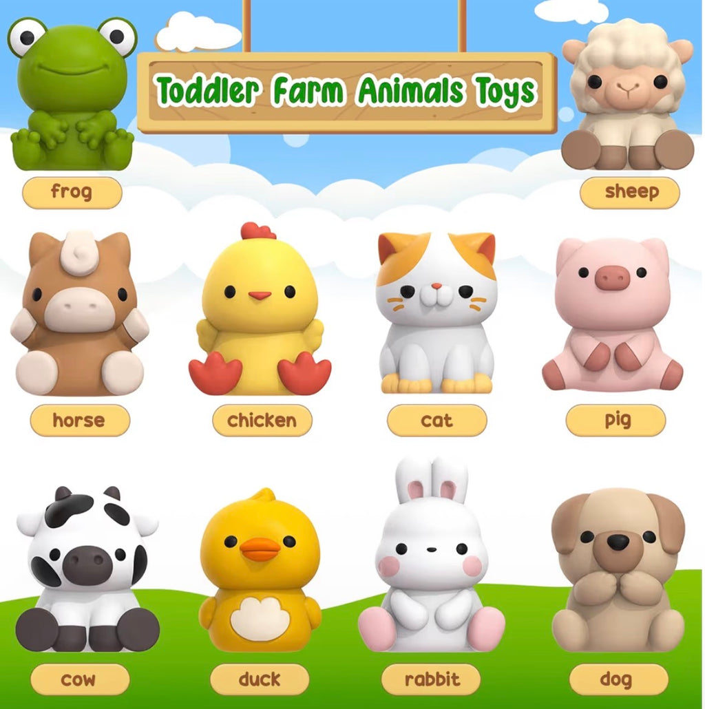 Nooche™ Montessori Farm Animal Set (20 pcs)