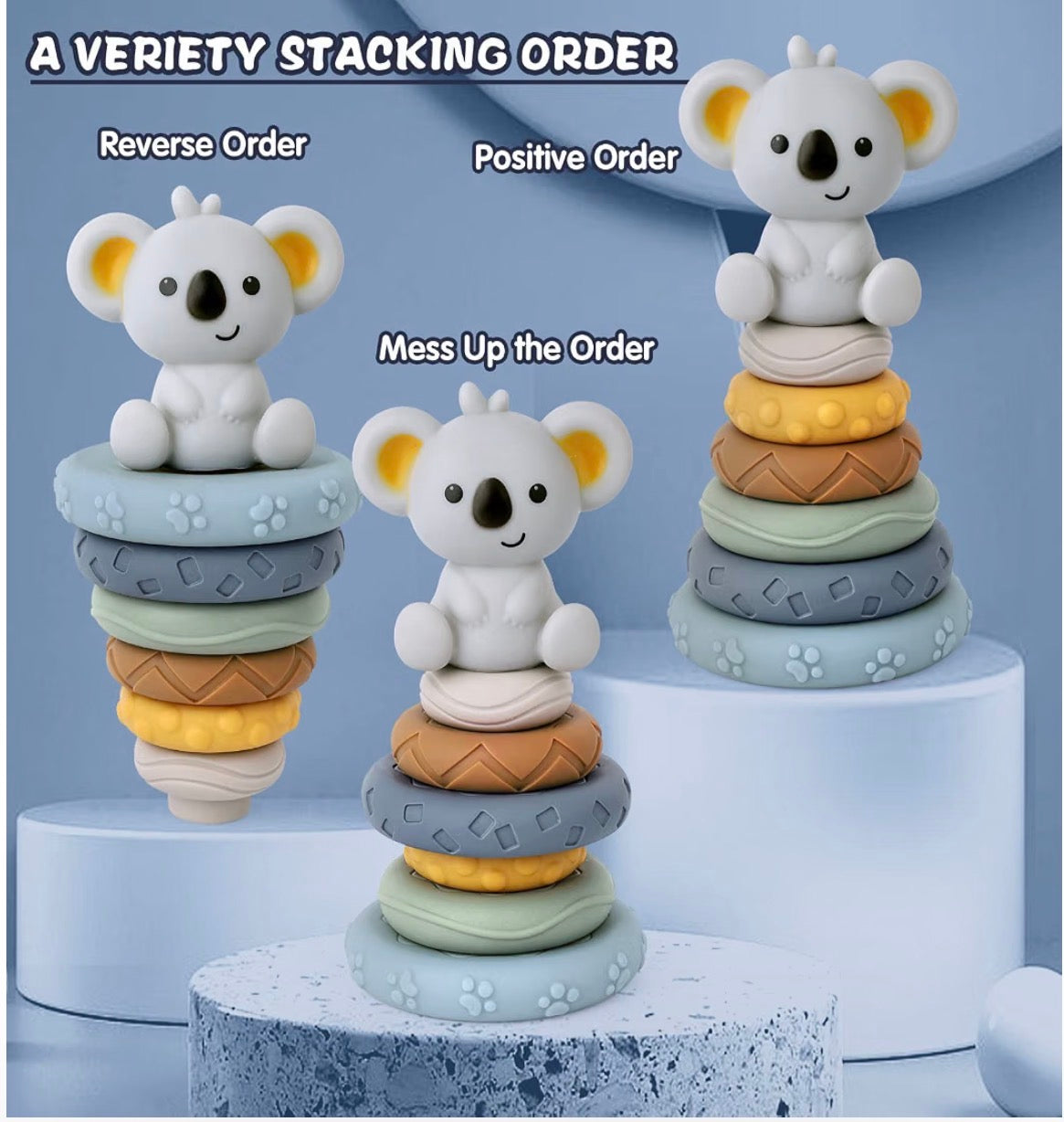 Nooche™ Montessori Koala Tower