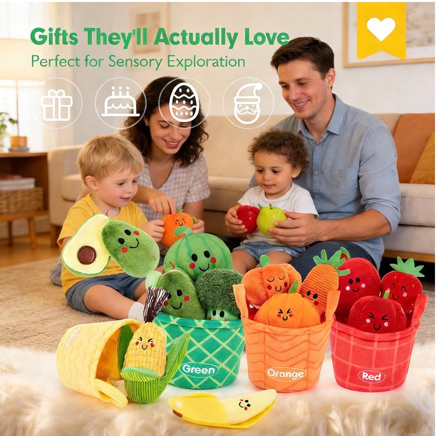 Nooche™ Montessori Fruit & Veggies Sorting Set