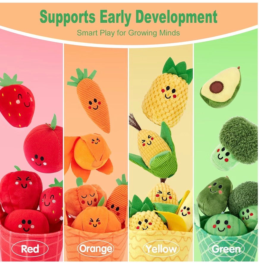 Nooche™ Montessori Fruit & Veggies Sorting Set