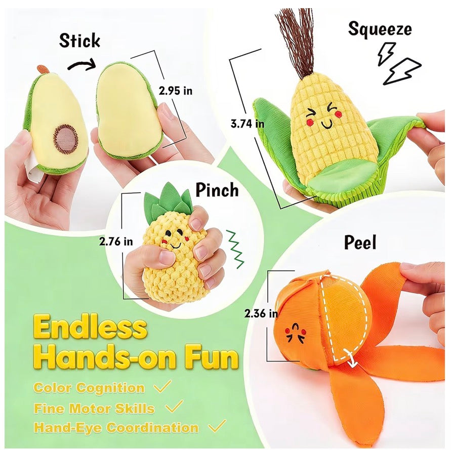 Nooche™ Montessori Fruit & Veggies Sorting Set