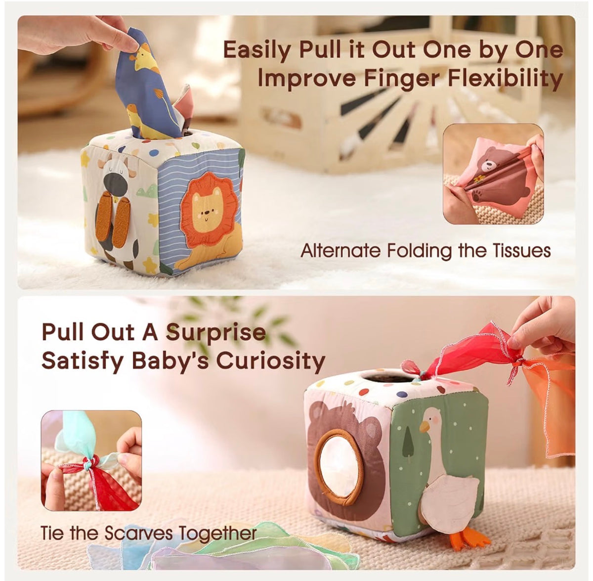 Nooche™ Montessori Tissue Box