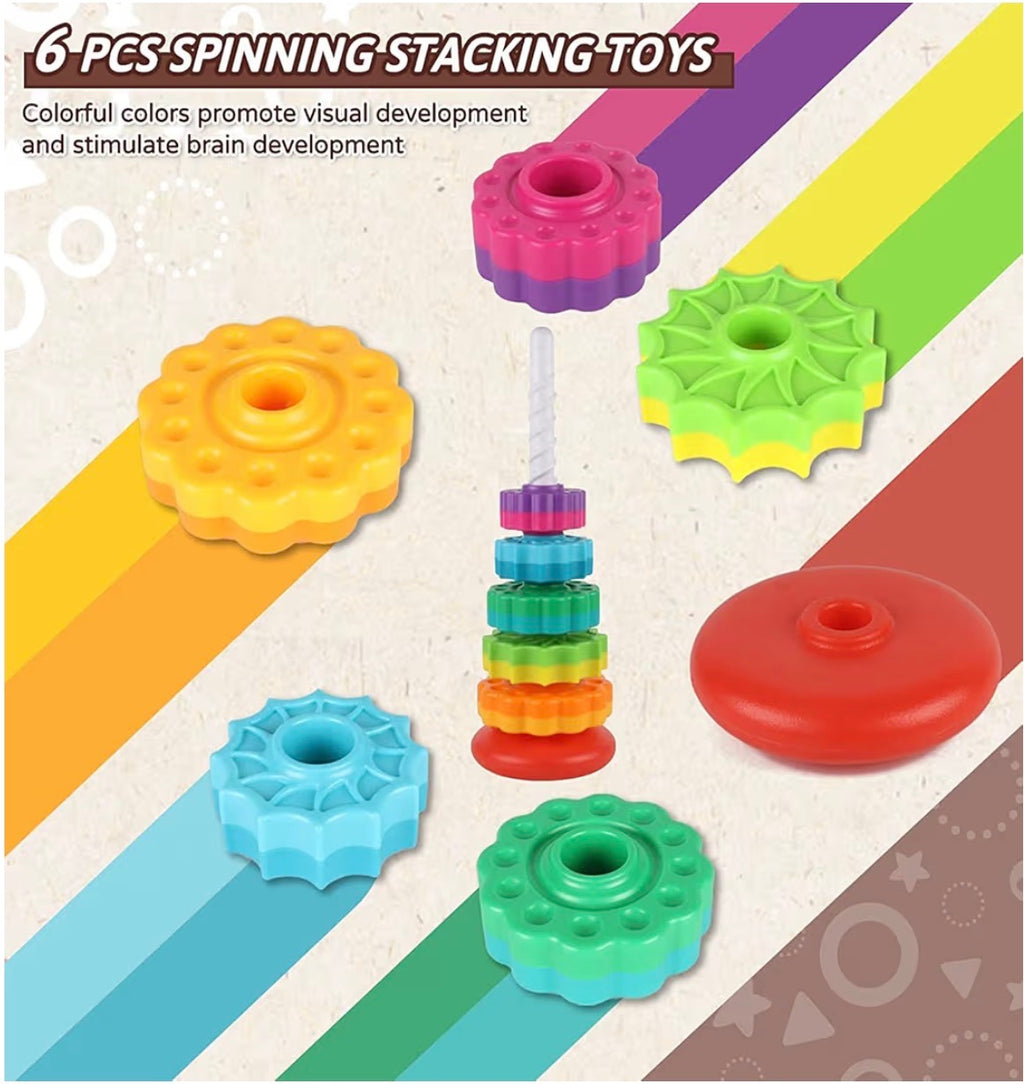 Nooche™ Montessori Spinning Tower Set