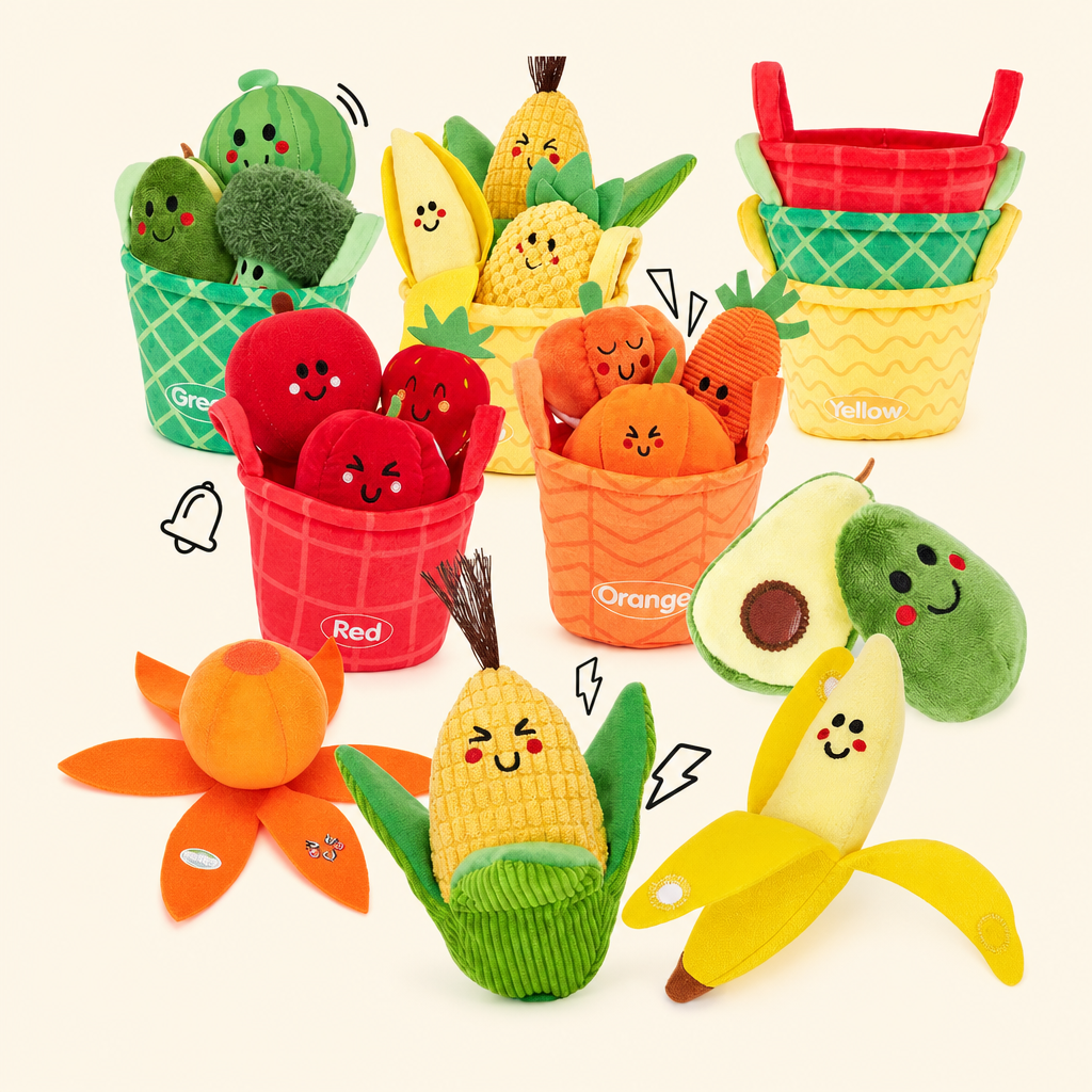 Nooche™ Montessori Fruit & Veggies Sorting Set