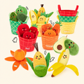 Nooche™ Montessori Fruit & Veggies Sorting Set