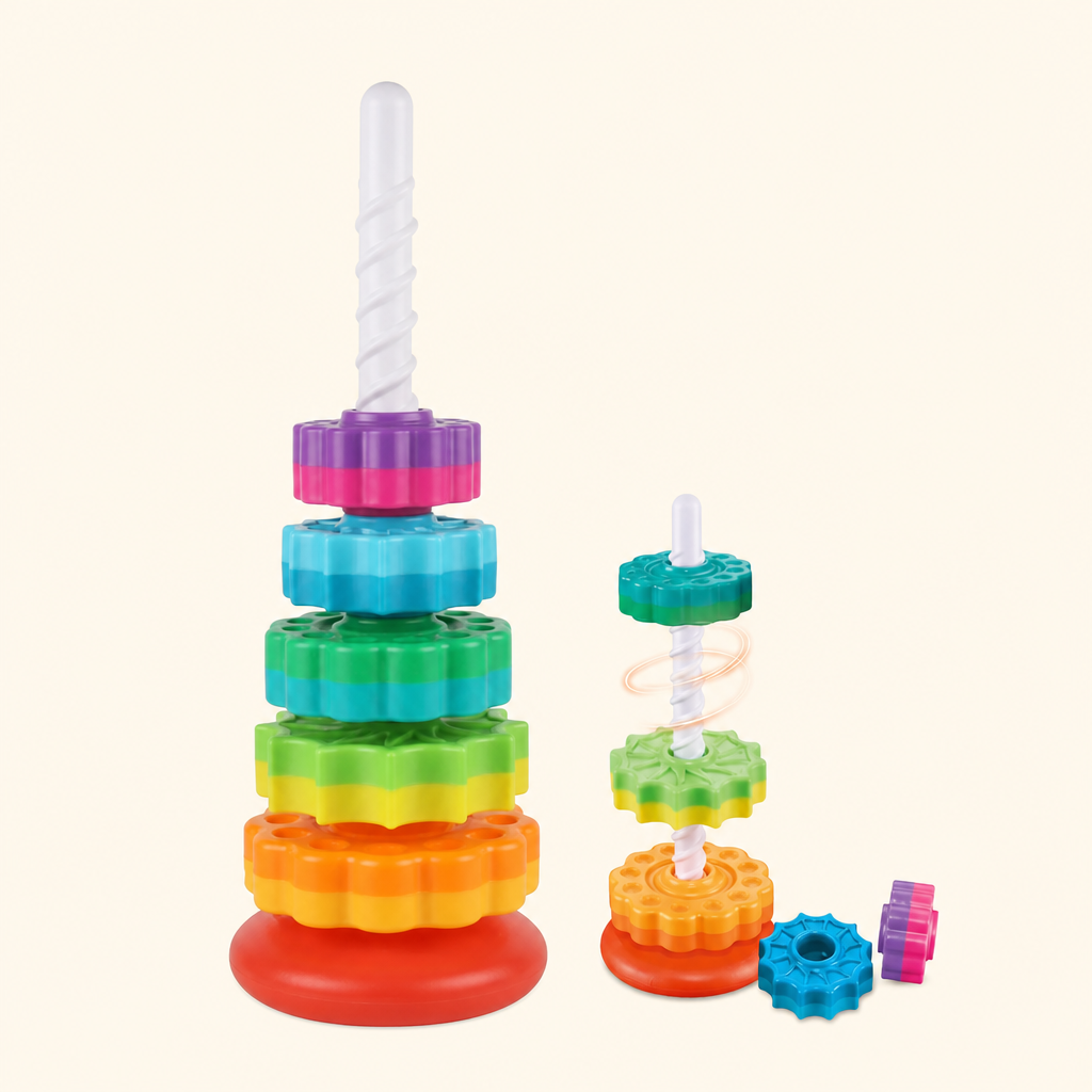 Nooche™ Montessori Spinning Tower Set