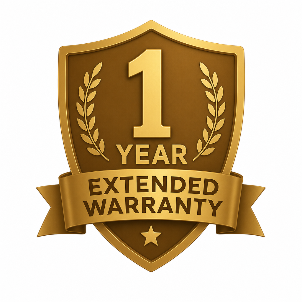 1 Year Warranty